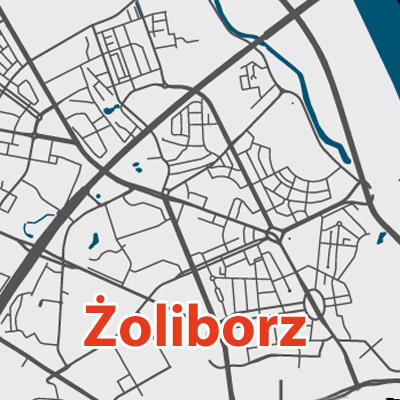 Remonty mieszkań Żoliborz obsługiwane rejony